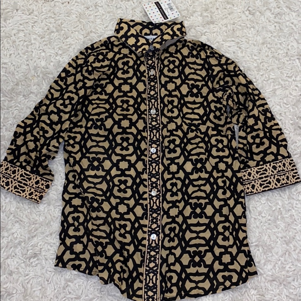 Gretchen Scott Button Down Blouse